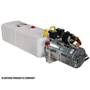 Buyers Products 12V DC Power Unit, Max. PSI 2500, Max. RPM 0, Power Source Electric, Model# PU642LR