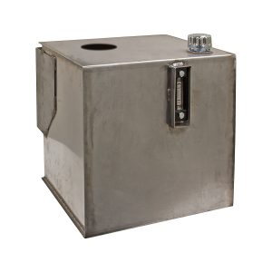 Buyers Products Reservoir, 30 Gal, Sst, W/ Filter 25, Capacity 30 Gal, Suction Port Size 2 in, Return Port Size Multiple in, Model# SMR30SS25