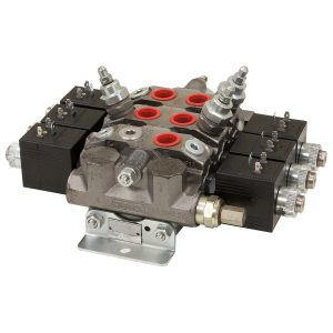 Buyers Products 4-Way Sectional Valve, GPM 11, Working Port 1/2 in, Max. PSI 3600, Model# HVE4PR
