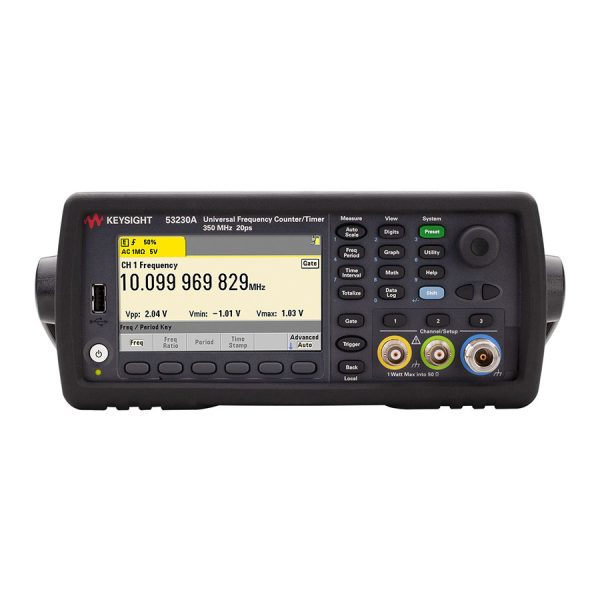 Keysight 53230A/201: Precision Frequency Counter Timer for Demanding Applications