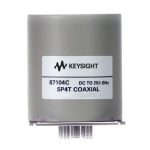 Keysight 87104C: High-Performance Coaxial Switch for Demanding RF Applications