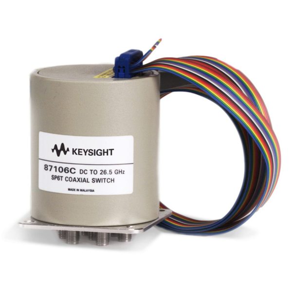 Keysight 87106C/T24/SMA/161: High-Performance Coaxial Switch for Demanding RF Applications