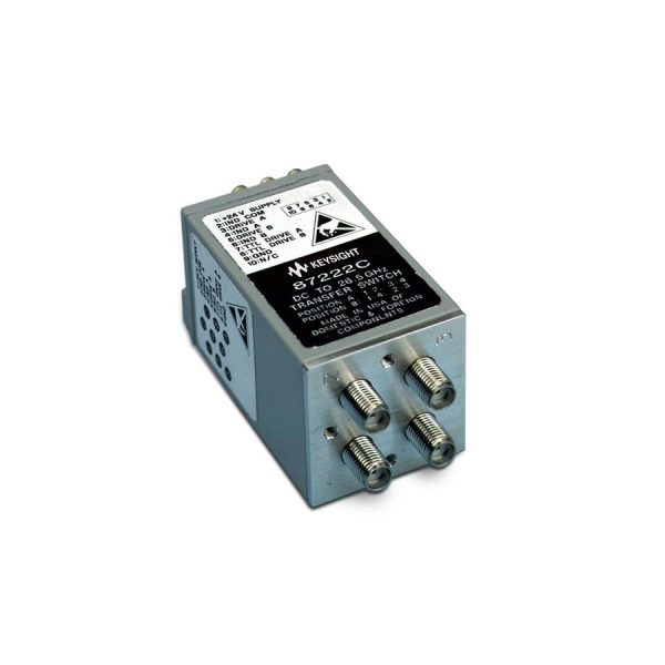 Keysight 87222C/161: High-Performance Coaxial Transfer Switch for Demanding RF Applications