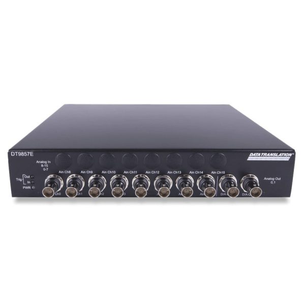Digilent DT9857E-8-xAO: 8-Channel Dynamic Signal Analyzer for IEPE Sensors