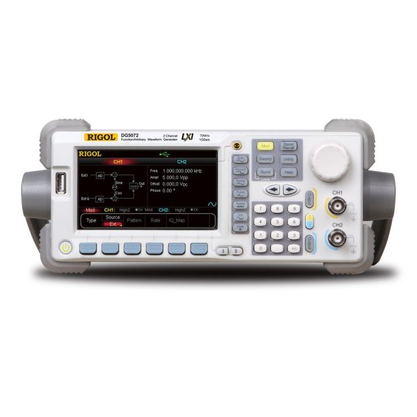 RIGOL DG5072: Unleash Precision with 70 MHz, 2-Channel Arbitrary Waveform Generator