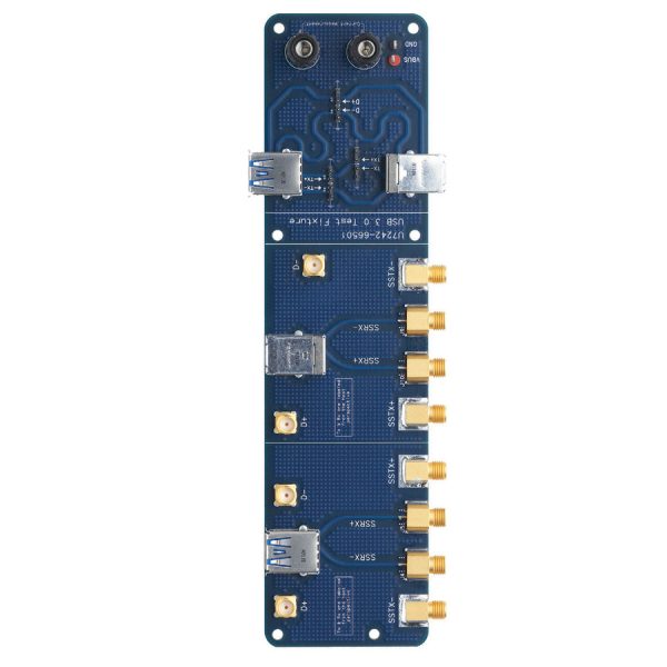 Keysight U7242A USB 3.0 Test Fixture: Direct SMA Connections for Infiniium Scopes