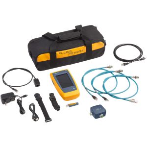 Fluke Networks LinkIQ LIQ-100-IE: 10G Cable Network Tester with Adapters